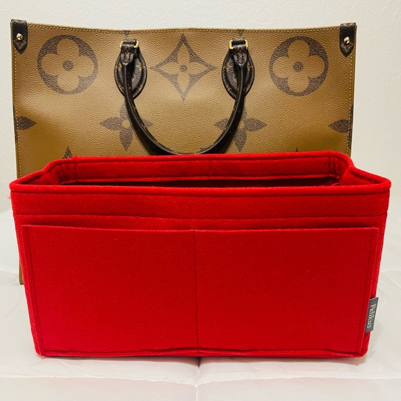 Authentic Louis Vuitton On The Go GM Tote in Reverse Monogram Canvas - Picture 14 of 16